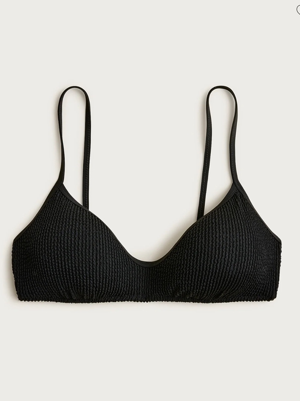 J Crew Odessa Scrunchie Bikini Top - Small